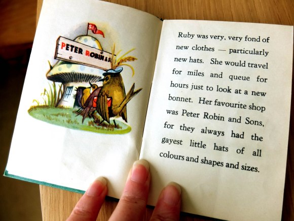 Ruby the Robin by Patience Powell. Illustration by TK. Published in the 1940s?