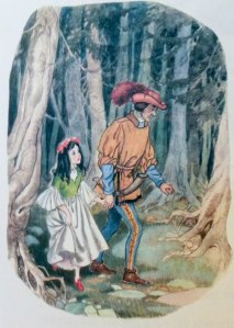 Snow White vintage illustration