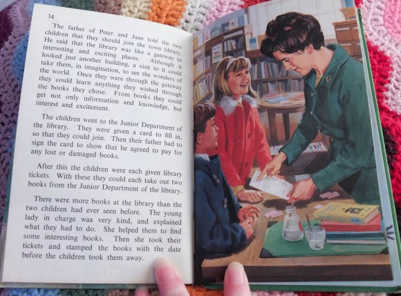 Books are Exciting Ladybird